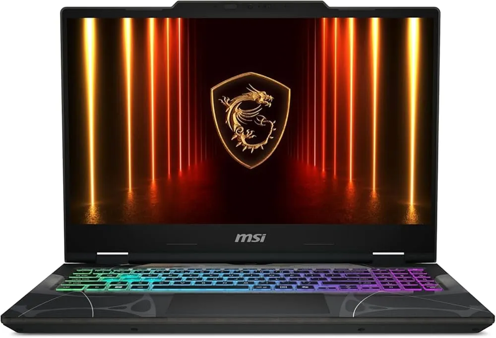 "MSI Cyborg 15 Gaming Laptop | 15.6"" FHD IPS 144Hz | Intel 10-core i7-13620H (>i9-12900H) | 16GB DDR5 512GB SSD | GeForce RTX 4050 6GB Graphic | Backlit USB-C HDMI Win11Pro Black + HDMI Cable"