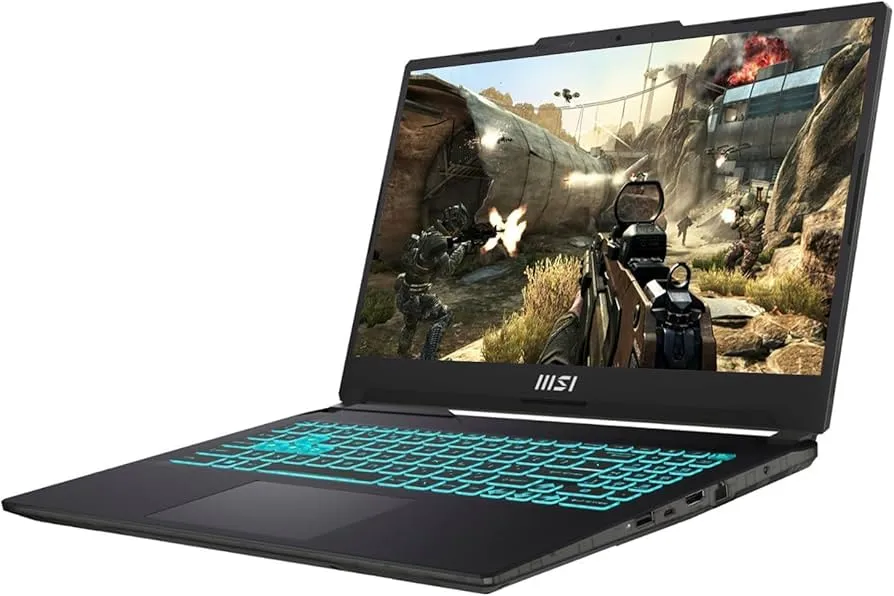 MSI Cyborg 15 i7 RTX 4060 Pro Gaming Laptop, 15.6 FHD 144Hz, Intel i7-12650H (Beats AMD Ryzen 7 7435HS), NVIDIA RTX 4060, 32GB DDR5 RAM, 1TB SSD, Wi-Fi 6, Win 11 P, Bundle with PCO Laptop Cooler