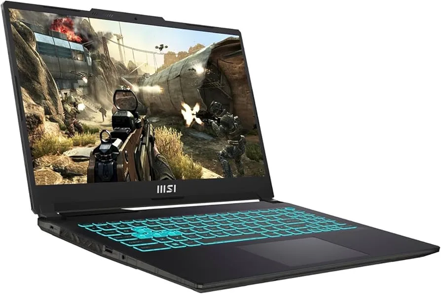MSI Cyborg 15 i7 RTX 4060 Pro Gaming Laptop, 15.6 FHD 144Hz, Intel i7-12650H (Beats AMD Ryzen 7 7435HS), NVIDIA RTX 4060, 32GB DDR5 RAM, 1TB SSD, Wi-Fi 6, Win 11 P, Bundle with PCO Laptop Cooler 3