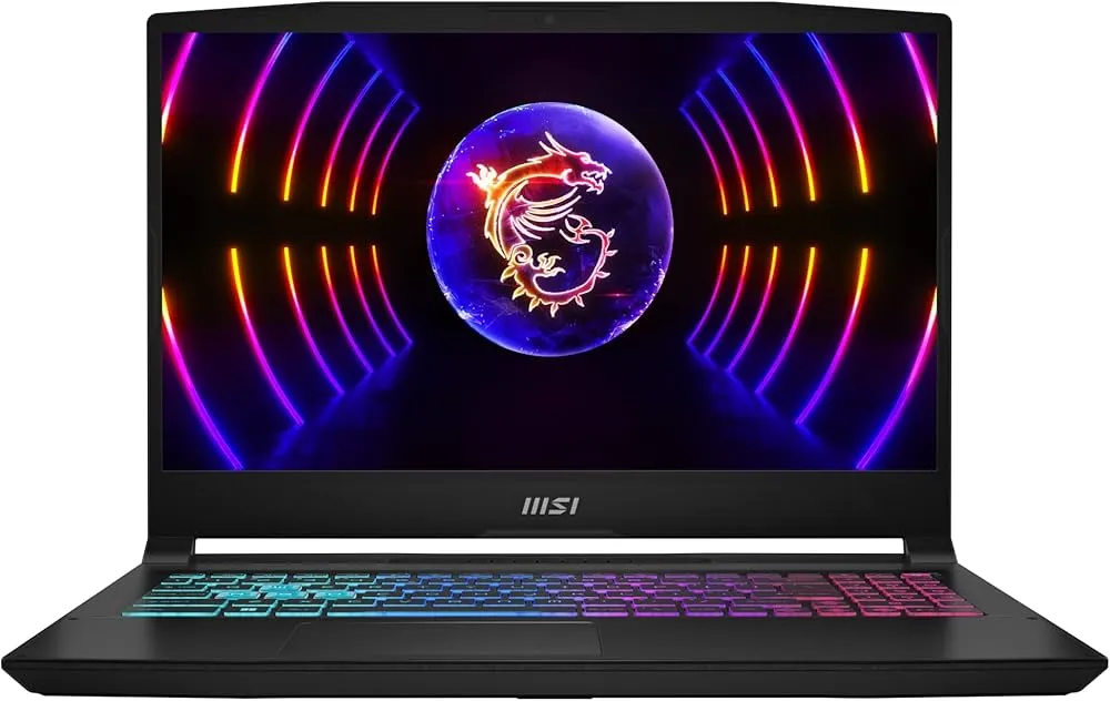 "MSI Katana 15 with 15.6"" FHD display,Intel Core i7-13620H, 16GB RAM, 512GB SSD, NVIDIA GeForce RTX 4050 6GB GDDR6, Windows 11, Black"