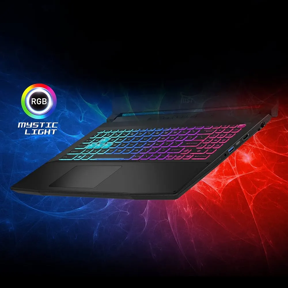 "MSI Katana 15 with 15.6"" FHD display,Intel Core i7-13620H, 16GB RAM, 512GB SSD, NVIDIA GeForce RTX 4050 6GB GDDR6, Windows 11, Black"
