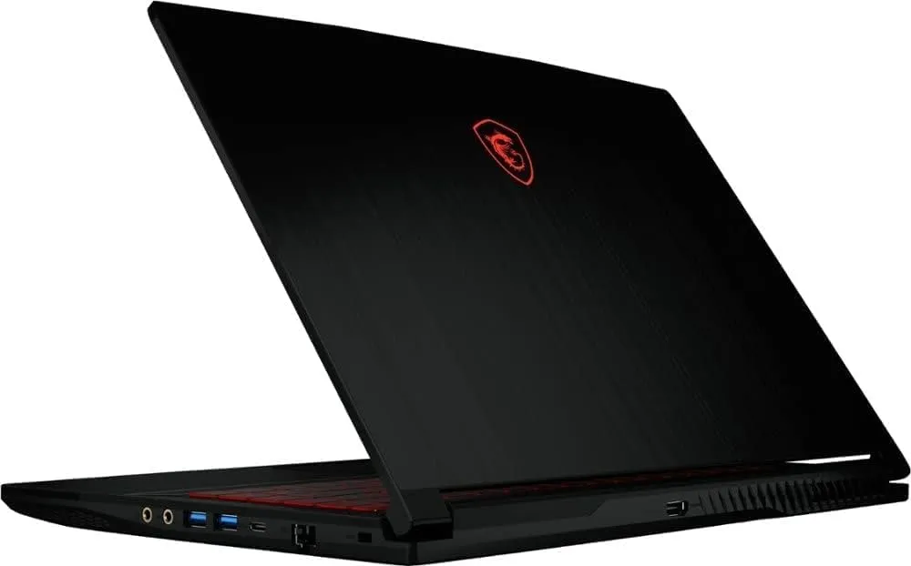 "MSI Newest GF63 Thin 15.6"" FHD Gaming Laptop, 10th Gen Intel 4-Core i5-10300H up to 4.5GHz(Beat i7-7920HQ), NVIDIA GTX 1650 MaxQ, 16GB DDR4, 512GB NVMe SSD, Ethernet, WiFi 6, HDMI, USB-A&C, Win10" 3