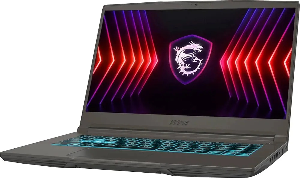"MSI Thin 15 Gaming Laptop | 15.6"" FHD IPS 144Hz | Intel 8-core i5-13420H (>i7-11800H) | 16GB DDR4 512GB SSD | GeForce RTX 4050 | Backlit USB-C Win11Pro w/DLCA Accessory(Upgraded)" 5