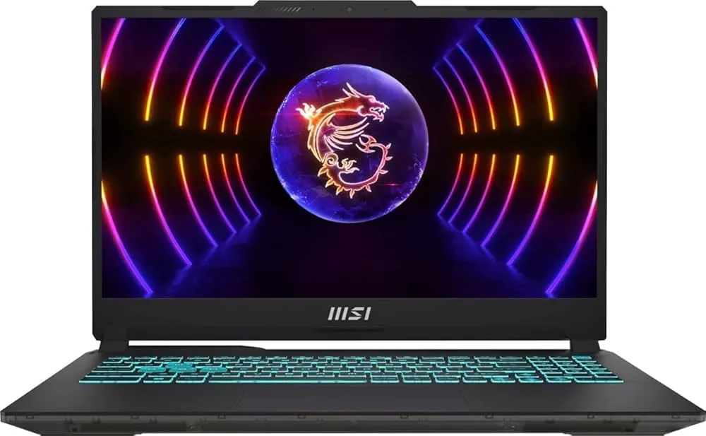"MSI (Upgraded) Cyborg 15 Gaming Laptop 15.6"" FHD IPS 144Hz Intel 10-core i7-12650H Processor 32GB DDR5 2TB SSD GeForce RTX 4060 8GB Graphic Backlit USB-C Win11 Black + HDMI Cable"