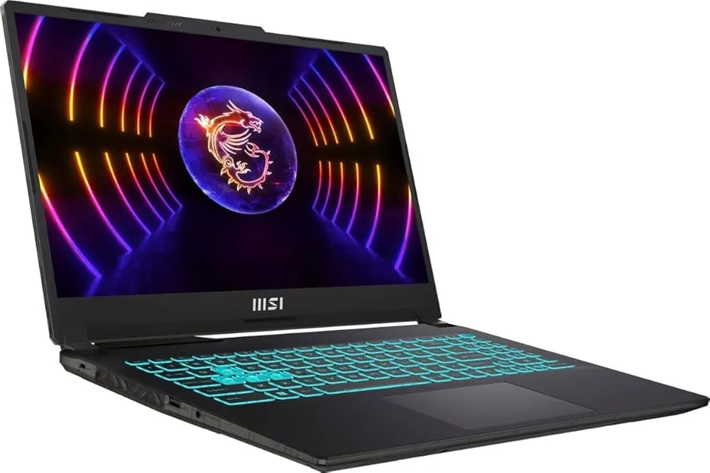 "MSI (Upgraded) Cyborg 15 Gaming Laptop 15.6"" FHD IPS 144Hz Intel 10-core i7-12650H Processor 32GB DDR5 2TB SSD GeForce RTX 4060 8GB Graphic Backlit USB-C Win11 Black + HDMI Cable" 4