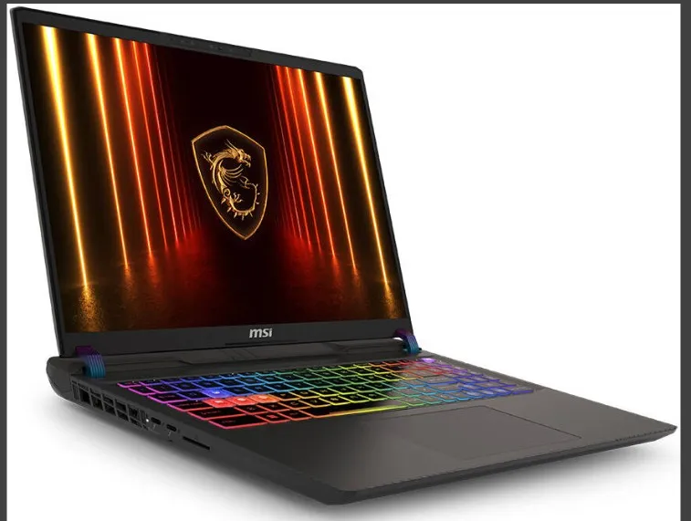 MSI Vector 16 HX AI A2XWHG-061US Gaming Laptop, 16" FHD+ IPS 144Hz Display, Intel Core Ultra 7-255HX, 16GB RAM, 512GB SSD, GeForce RTX 5070 Ti 12GB, English RGB KB, Win11, Cosmos Gray | 9S7-15M352-297