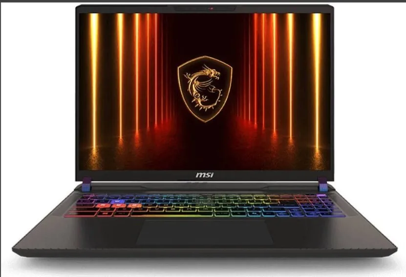 MSI Vector 16 HX AI A2XWIG Gaming Laptop, 16" QHD+ IPS 240Hz Display, Intel Core Ultra 9 275HX, 32GB RAM, 1TB SSD, GeForce RTX 5080 16GB, English-Arabic Keyboard, Win11, Cosmos Gray | 9S7-15M352-008