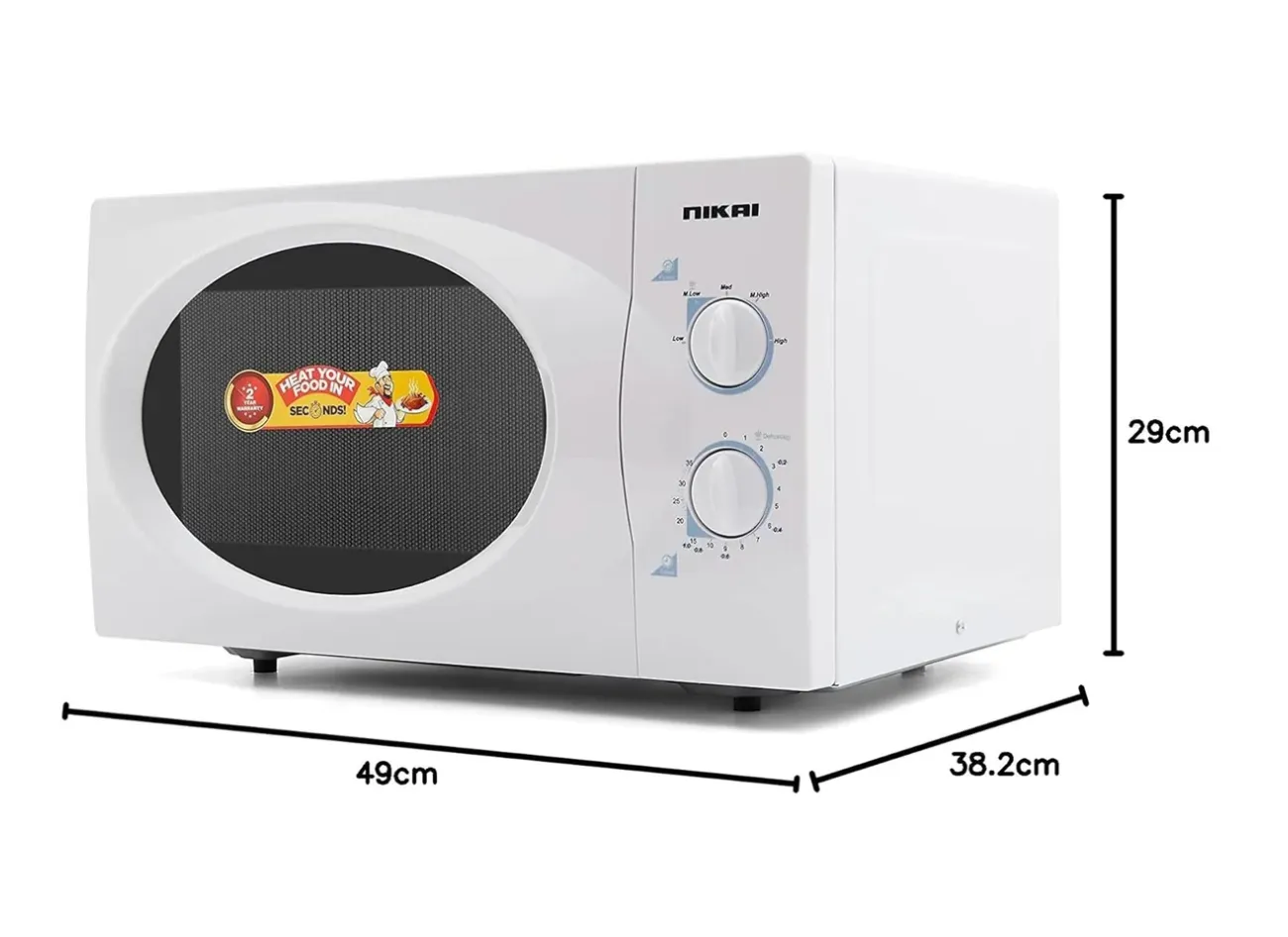 Nikai Microwave Oven, NMO2309MW, 23L 2