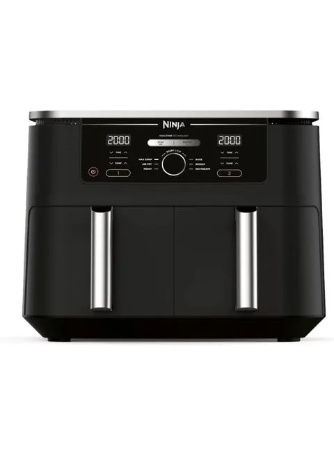 Ninja Foodi MAX Dual Zone Digital Air Fryer 9.5L 2470W AF400ME/AF400EU Black