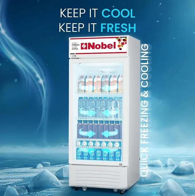Nobel W. 338L Showcase Chiller – NSF400 4