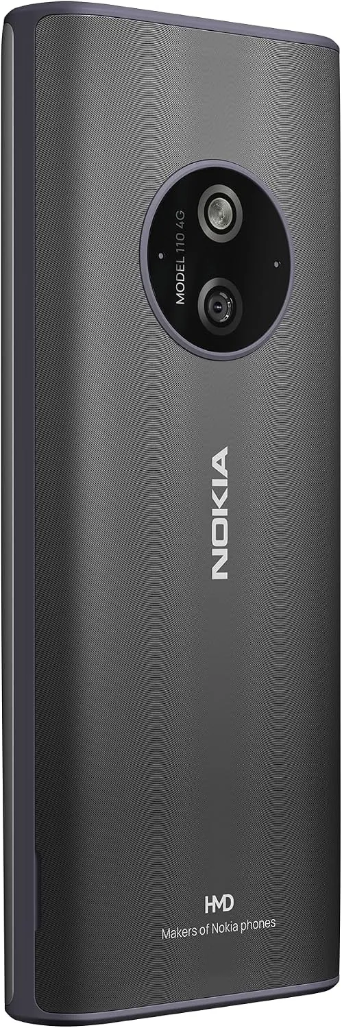 Nokia 110 4G Feature Phone Dual SIM – 4G LTE Connectivity, Compact Design, Long-Lasting Battery, FM Radio, MP3 Player, Durable Keypad 2