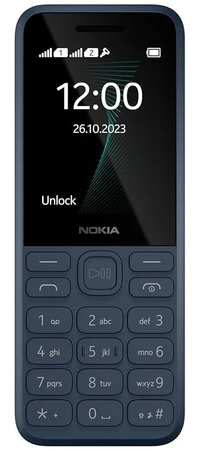 Nokia 130 Feature Phone Dual SIM – 2G Connectivity, MP3 Player, FM Radio, Long-Lasting Battery, Durable Keypad, Classic Nokia Design 3