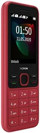 Nokia 150 Feature Phone Dual SIM – 2G Connectivity, 2.4-inch Display, 0.3MP Camera, MP3 Player, FM Radio, Durable Design, Long-Lasting Battery 2