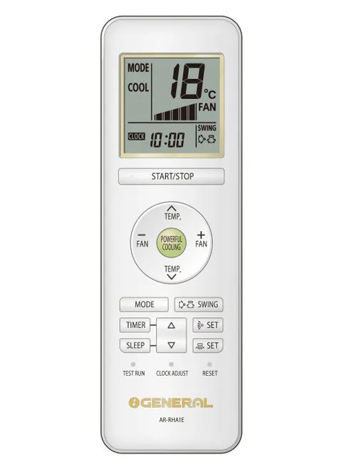 O General 1.5 Ton Premium Split Air Conditioner, 18200 BTU, Rotary Compressor, RASGA18-FD, 123RASGA18-FD, White 2