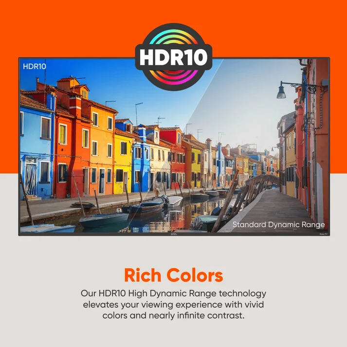 Onn 75 inch Smart TV - 4K 4