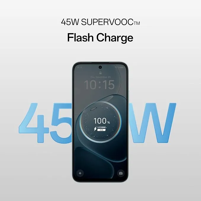 OPPO A6x 5G Smartphone 4GB RAM 128GB Storage Dual SIM – 5G Connectivity, HD+ Display, AI Camera, Large Battery, Fast Charging, Premium Design 3