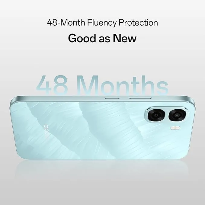 OPPO A6x 5G Smartphone 4GB RAM 128GB Storage Dual SIM – 5G Connectivity, HD+ Display, AI Camera, Large Battery, Fast Charging, Premium Design 4