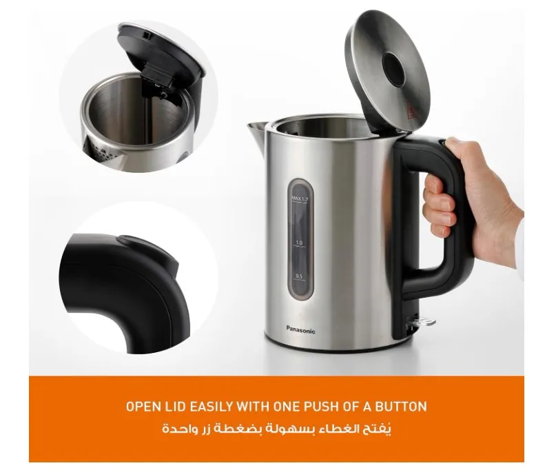 Panasonic 1.7L Kettle With Cylindrical Body (Nc-K301) 4