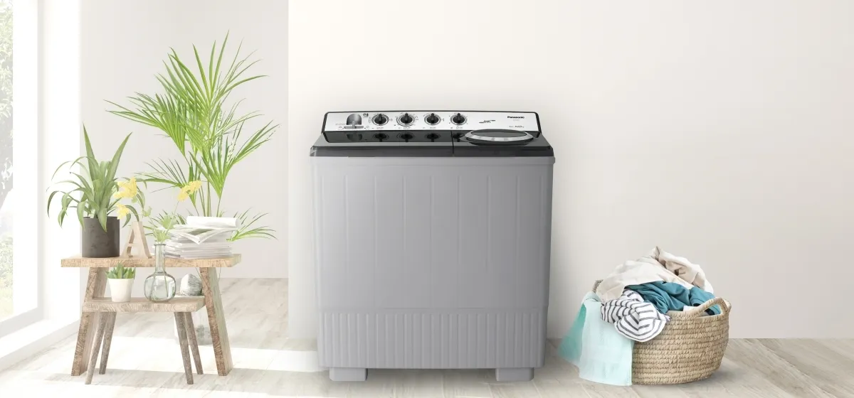 Panasonic 14KG Twin Tub Washing Machine – NA-W14XG1BRN 2