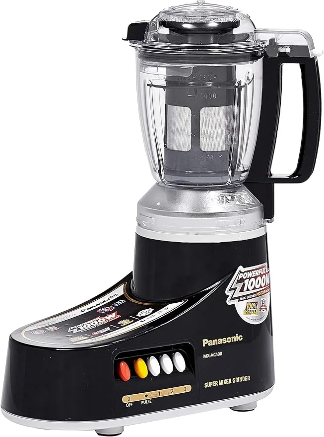 Panasonic 4 Jar Grinder Mixer – Black – MXAC400-BLACK 3