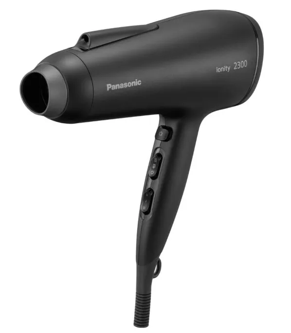 Panasonic EH-NE85-K825 Fast Dry Series Ionic Hair Dryer with Diffuser, Air Boost and Concentrated Mouthpieces, Heat Protection Mode, Ion Technology, 2300W, Easy To Clean Filter, Black