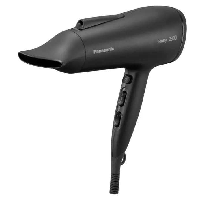 Panasonic EH-NE85-K825 Fast Dry Series Ionic Hair Dryer with Diffuser, Air Boost and Concentrated Mouthpieces, Heat Protection Mode, Ion Technology, 2300W, Easy To Clean Filter, Black