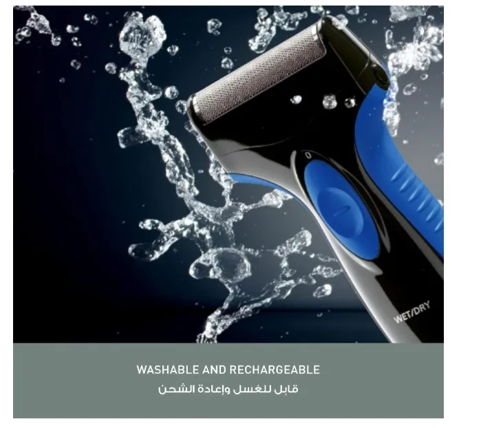 Panasonic Pro Curve Wet & Dry Shaver - Es-Sa40, Blueblack 4