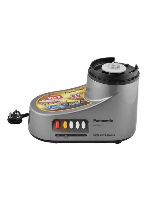 Panasonic Super Mixer Grinder, 1000W, MX-AC555, Silver