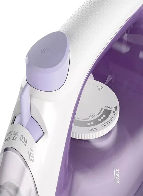 Philips 1000 Series Steam Iron, 250ml, 1800W, DST1020/36, Purple 2