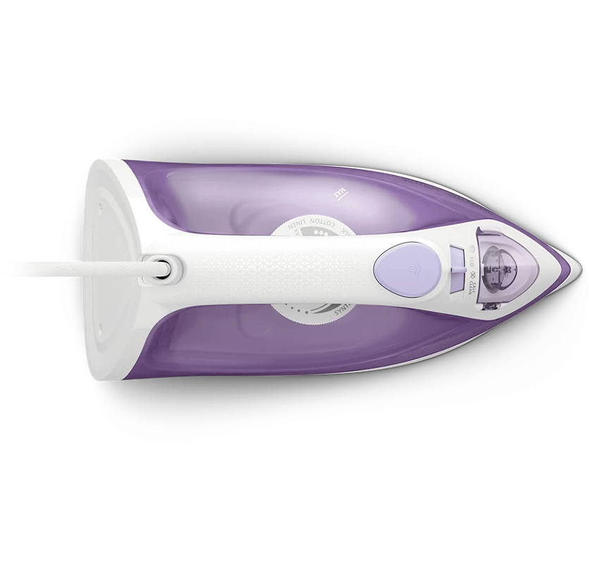 Philips 1000 Series Steam Iron, 250ml, 1800W, DST1020/36, Purple 2
