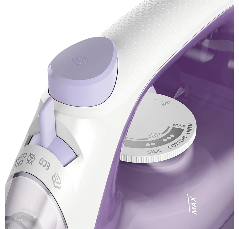 Philips 1000 Series Steam Iron, 250ml, 1800W, DST1020/36, Purple 4