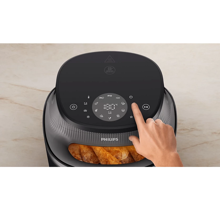 Philips 3000 Series Airfryer, 7.2L, 2000W, NA342/09, Black Gold