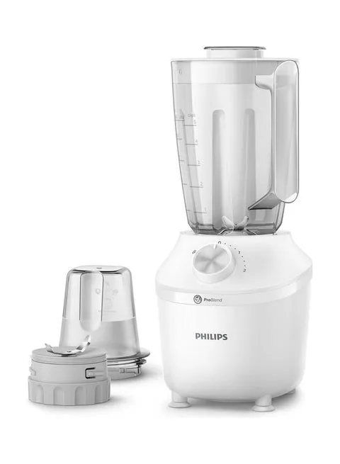 Philips 3000 Series Blender, 2L, 600W, HR2191/20, White