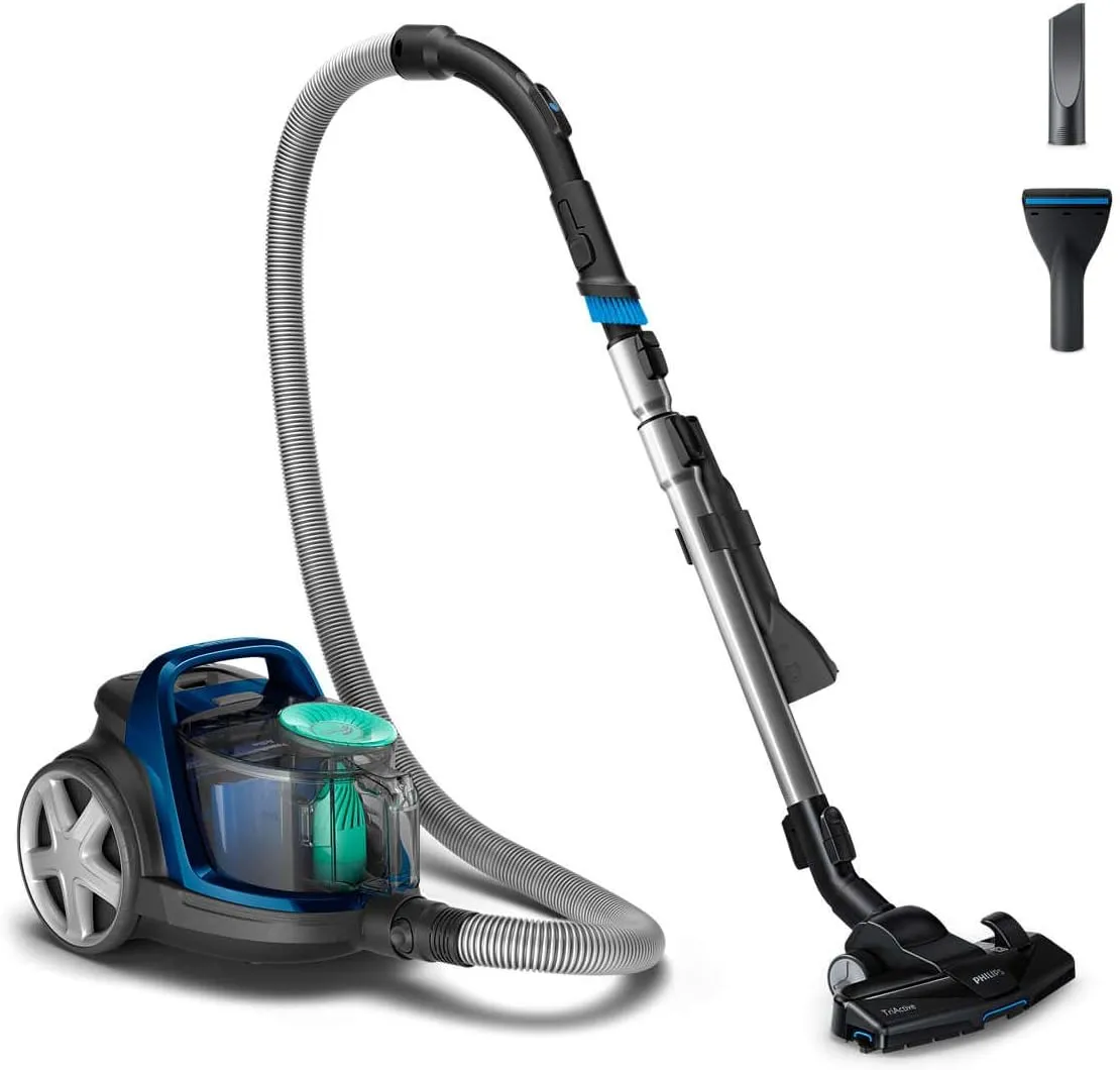Philips 5000 Series Bagless Vacuum Cleaner - 2000W, PowerCyclone 7, Allergy H13 Filter, TriActive Nozzle - FC9570/62 3