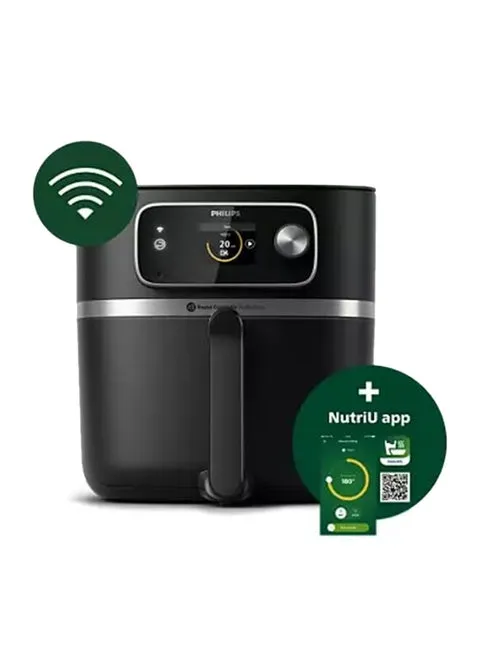 Philips Airfryer Combi XXL Connected 7000 Series, 8.3L, 2200W, HD9880/91, Black 2