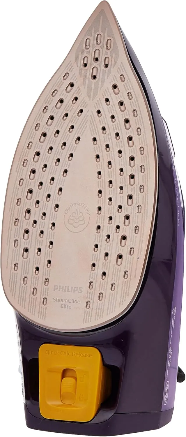 Philips Azur 8000 Series Steam Iron - 3000W, 240g Turbo Steam Boost, No Burns, 55g Continuous Steam, Auto Shut-off - DST8021/36 3