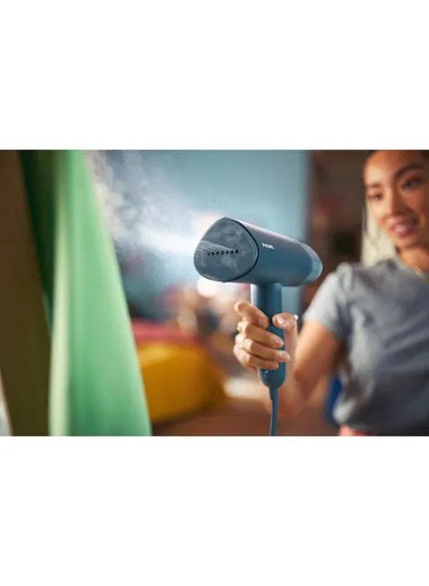 Philips Compact Handheld Steamer 3000 Series, 100ml, 1000W, STH3000/26, Blue 3