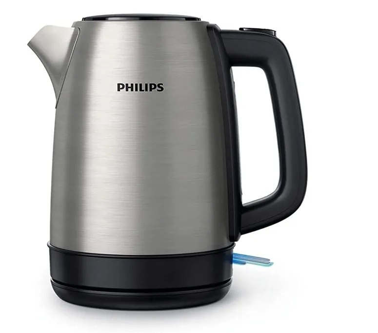Philips Daily Collection Kettle Stainless Steel, Spring lid, Light indicator, 1.7 L - HD9350