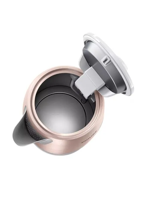 Philips Daily Collection Metal Kettle, 1.7L, 2200W, HD9350/96, Rose Gold 3