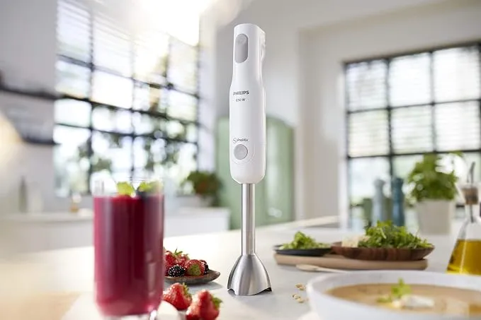 Philips Daily Collection ProMix HandBlender - 650W, Compact Chopper, 1 Speed, Anti-Splash - HR2535/01 3