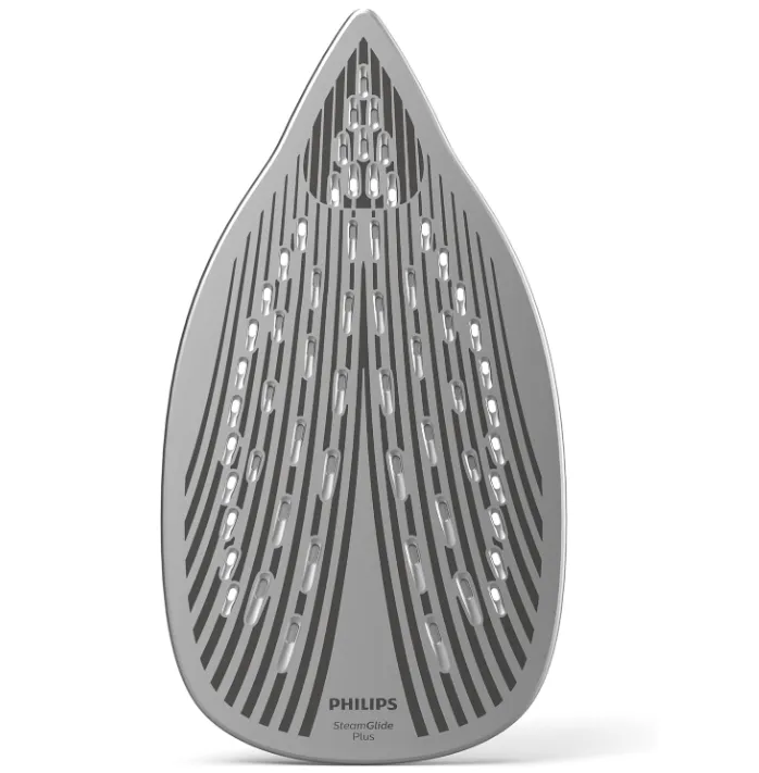 Philips DST5020/26 Steam Iron 5000 Series – 2400W Fast Heat – SteamGlide Plus Soleplate – 40 g/min Continuous Steam – 180 g Steam Boost – Anti-Drip & Calc-Clean System – Purple/White 3