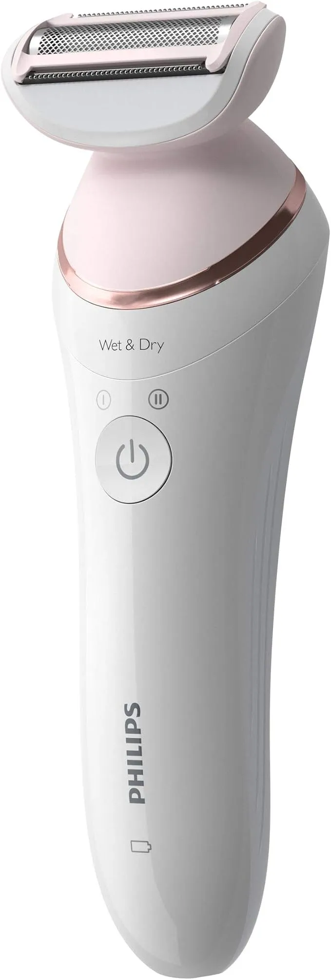Philips Epilator Series 8000.Wet And Dry Cordless Hair Removal For Legs And Body With 8 Accessories.Shaving Head And Trimming Comb. Exfoliation Glove. 3 Pin, Bre720/01.