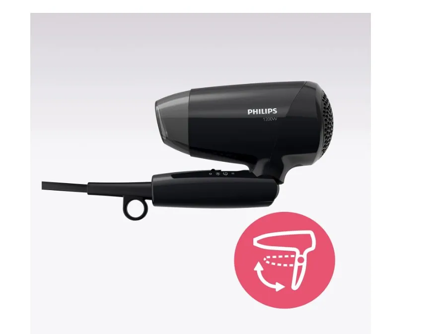 Philips Essential Care BHC010/10 hair dryer Black 1200 W 3