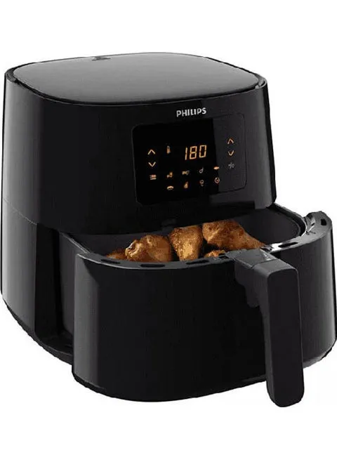 Philips Essential XL Electric Air Fryer, 6.2L, 2000W, HD9270/91, Black 2