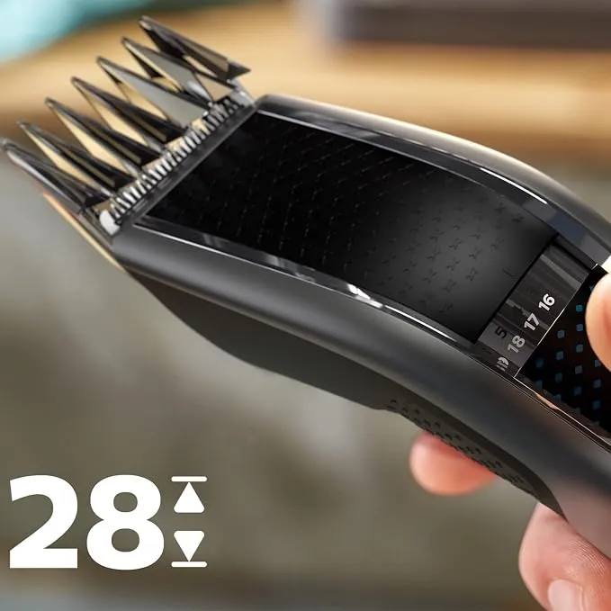 Philips Hair Clipper Series 5000 Washable Hair Clipper HC5630/13 Grey/Black 2