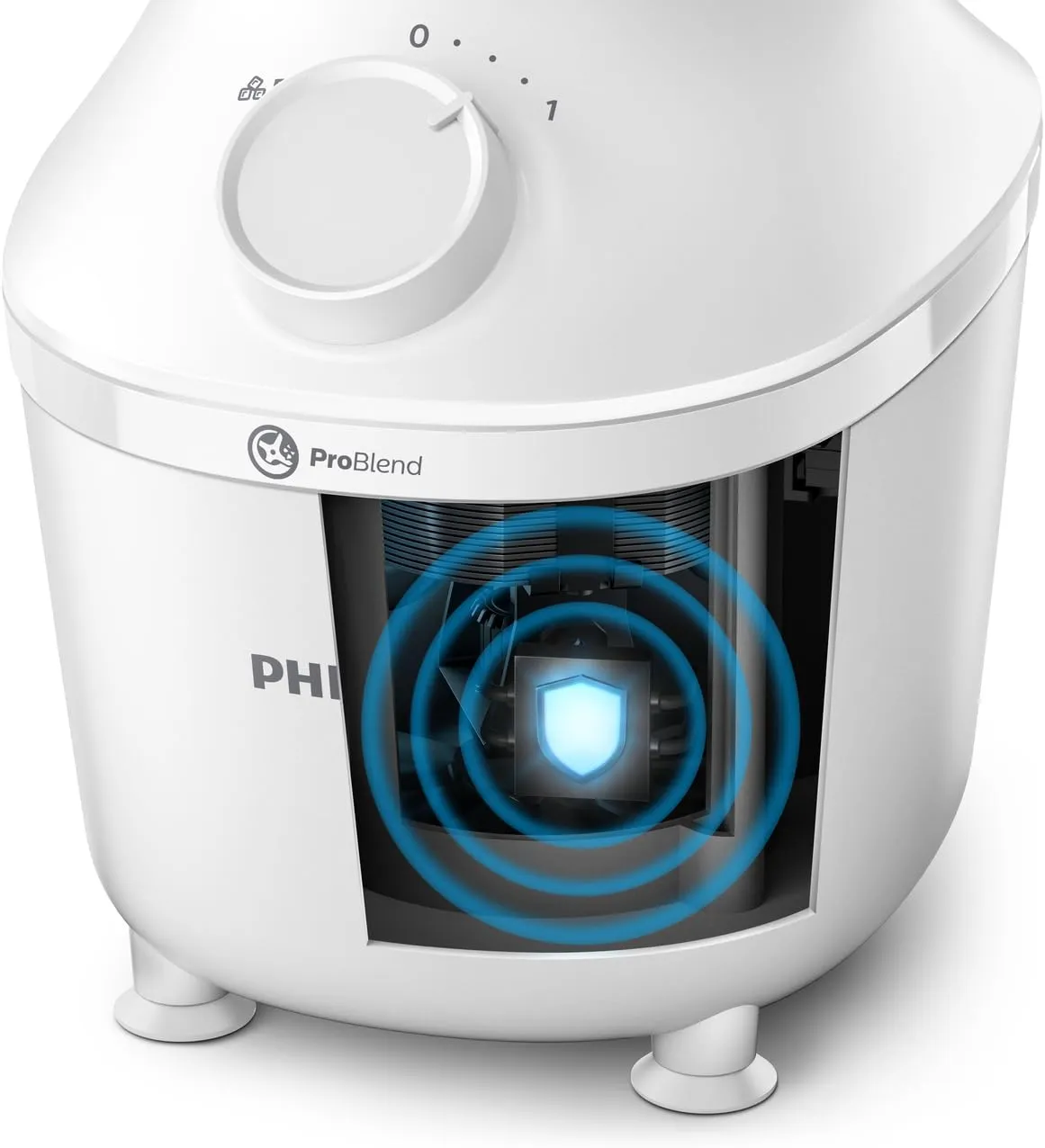 PHILIPS HR2041/00 450W 1.9L V/P White 3