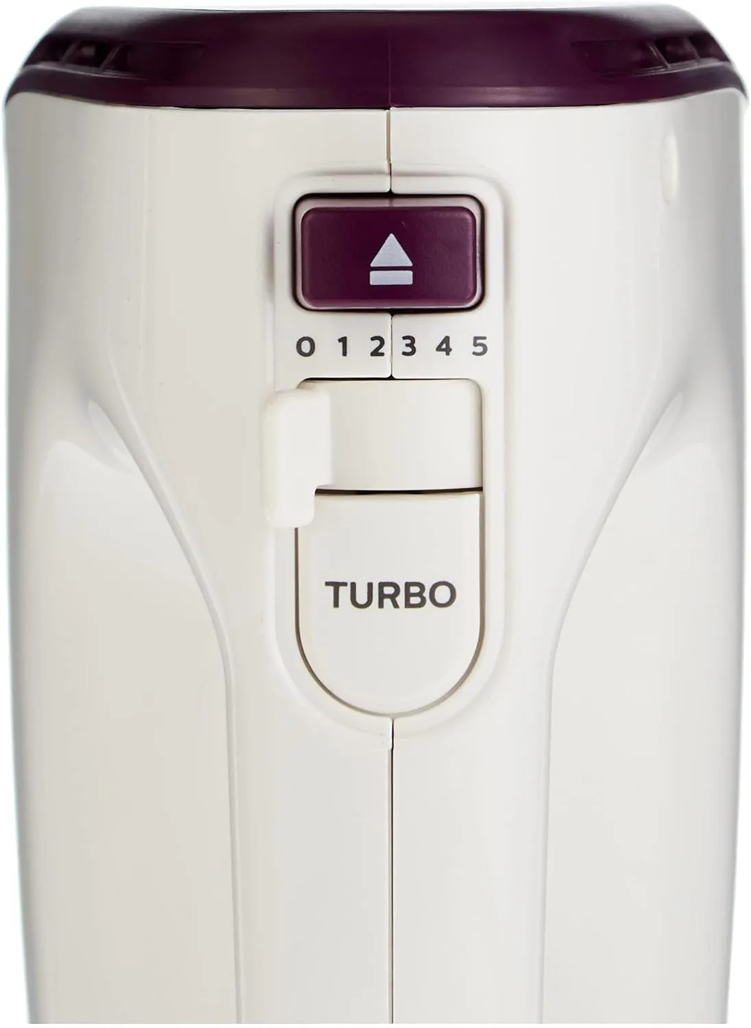 Philips Mixer - 400W - Double Balloon Beater, Kneading Tool, 5 Speeds + Turbo, White/Purple - HR3740/11 3