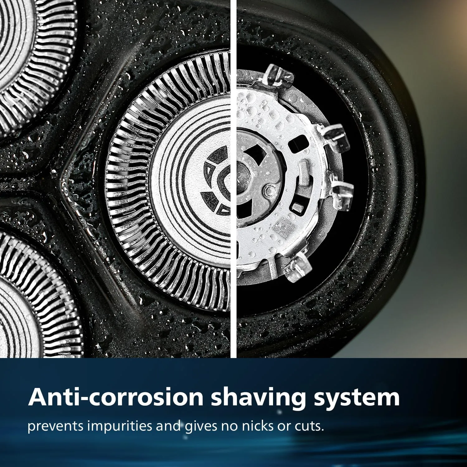 Philips New X3063/03 Cordless Electric Shaver, 4D Floating Heads, 27 Self Sharpening Blades, Waterproof, Upto 40mins runtime 4