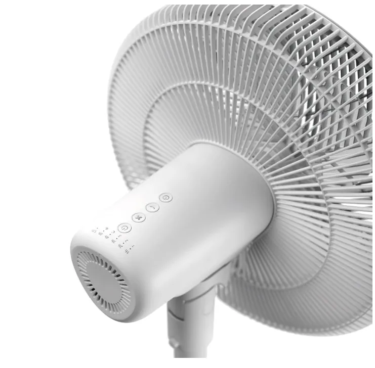 Philips Pedestal Fan 2000 Series - Fan Airflow 2562 m³/h, Ultra Quite, Tiltable & Oscillating, 40cm Head Diameter, Adjustable Height, Compact, White - CX2550/00 4