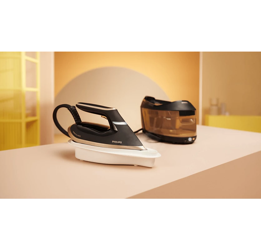Philips PerfectCare 6000 Series Auto Shut-Off Steam Generator Iron, 1.8L, 2400W, PSG6064/86, Black 4